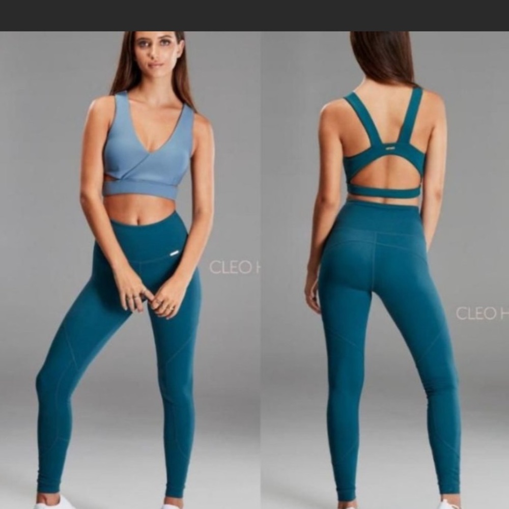 Cleo Harper Allegra Leggings in Atlantic Teal